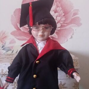 Porcelain doll graduated doll new